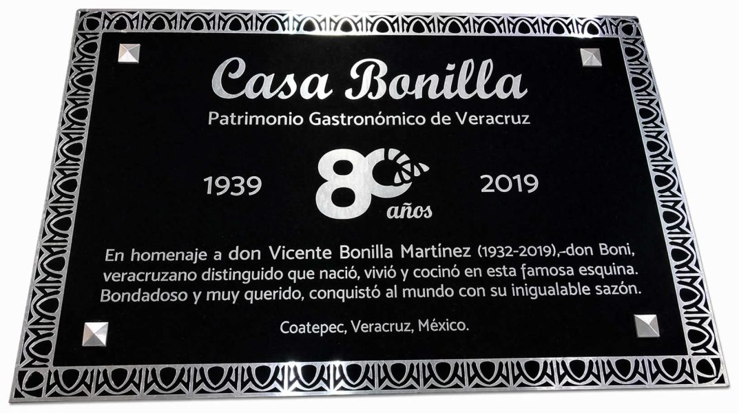 placas de aluminio personalizadas en México